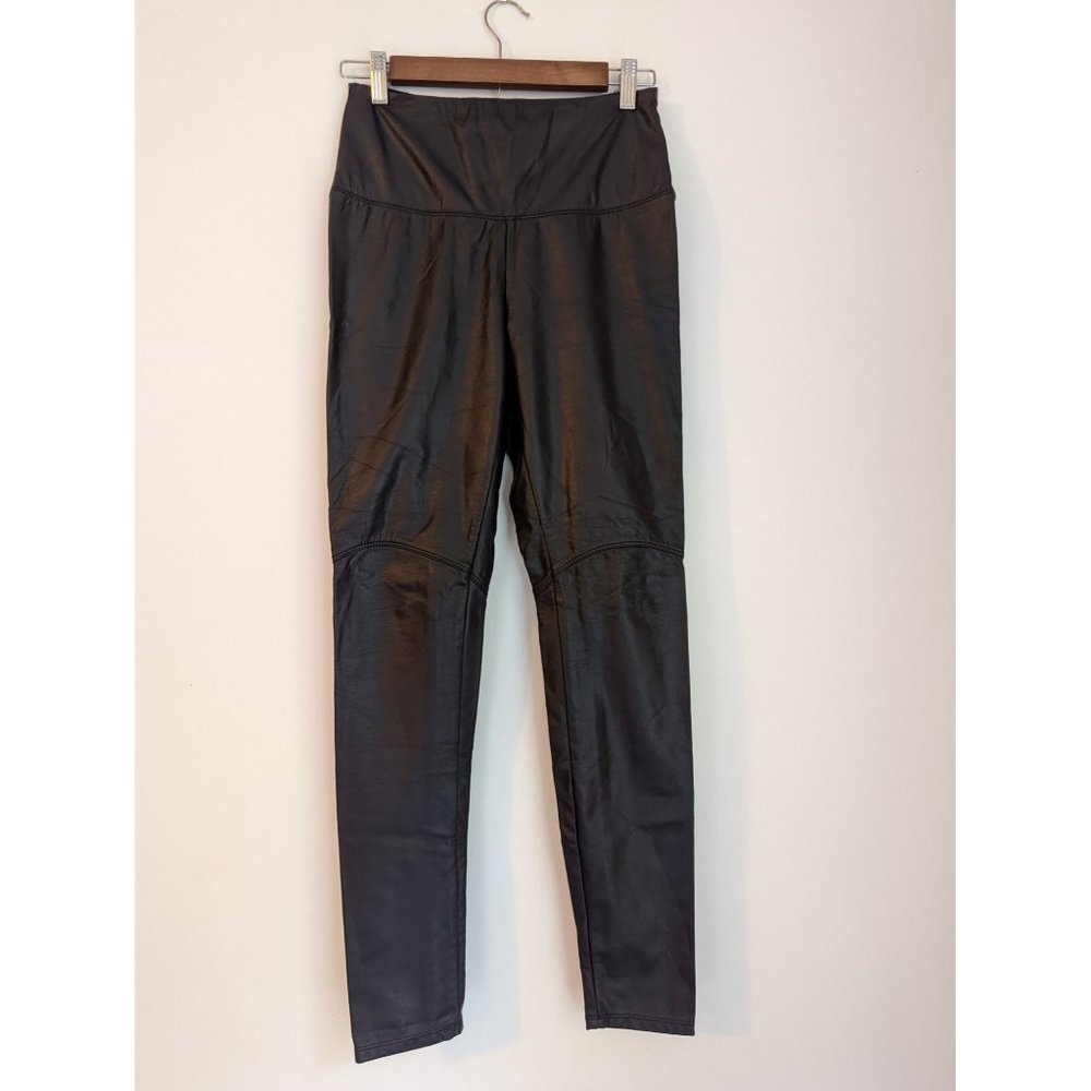Lysse Leggings Faux Leather Vegan Moto Women's Size Small